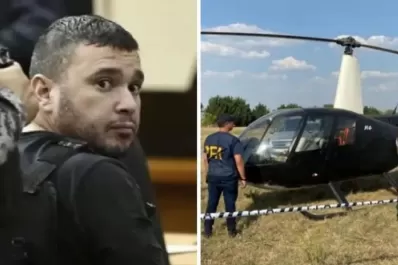 Frustran el escape en helicóptero de uno de los mayores narcos de Rosario
