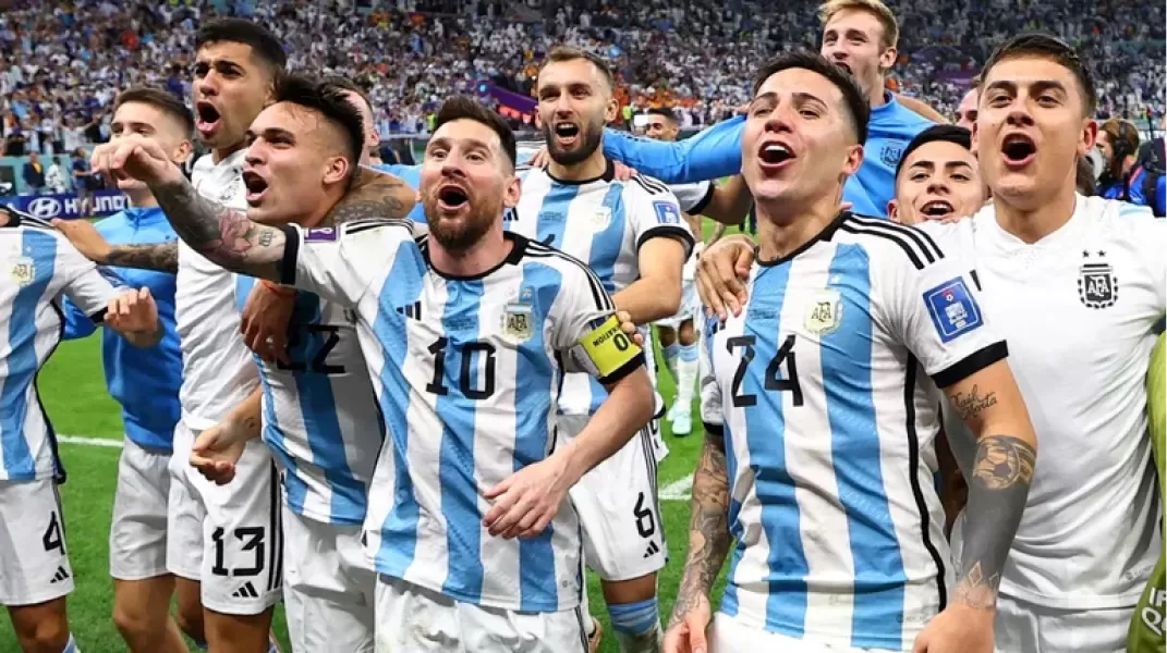 Selección argentina de futbol.