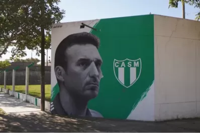 Lionel Scaloni estuvo en Pujato e hizo una visita sorpresa