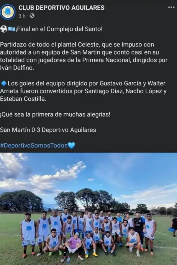 La semana no mejora para San Martín: con varios jugadores de Primera Nacional, perdió por goleada ante un equipo de la Liga