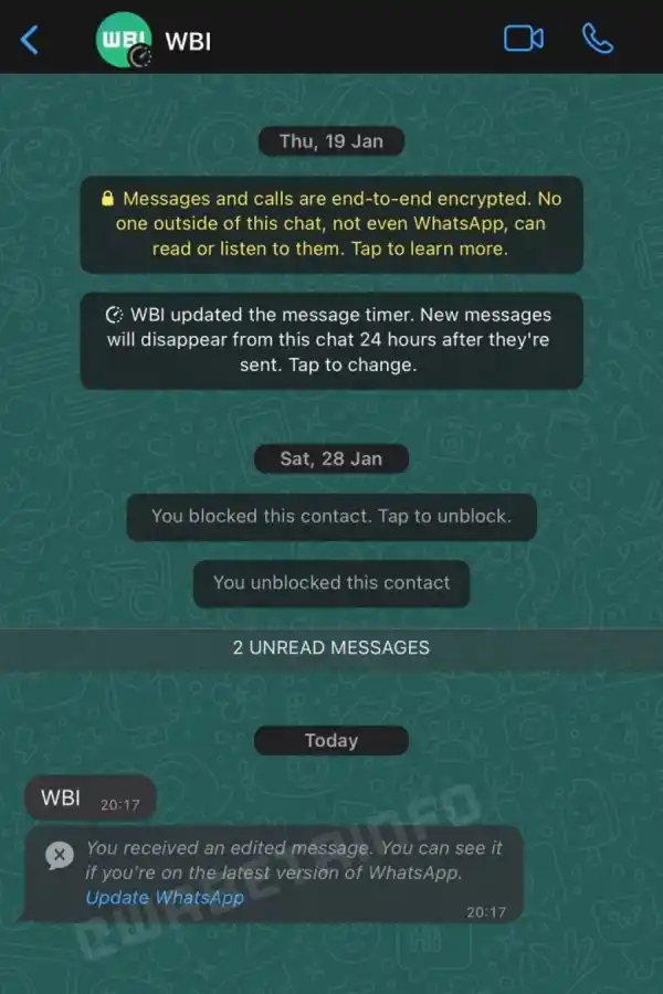 WhatsApp implementará la función más esperada: la edición de mensajes