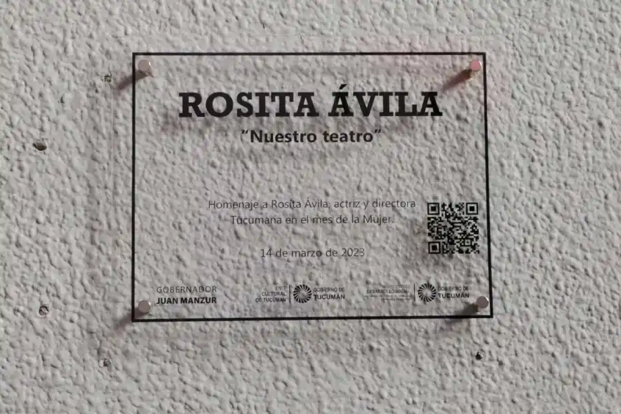 Homenajearon a la referente teatral Rosita Ávila