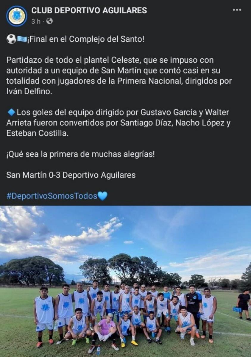 La semana no mejora para San Martín: con varios jugadores de Primera Nacional, perdió por goleada ante un equipo de la Liga