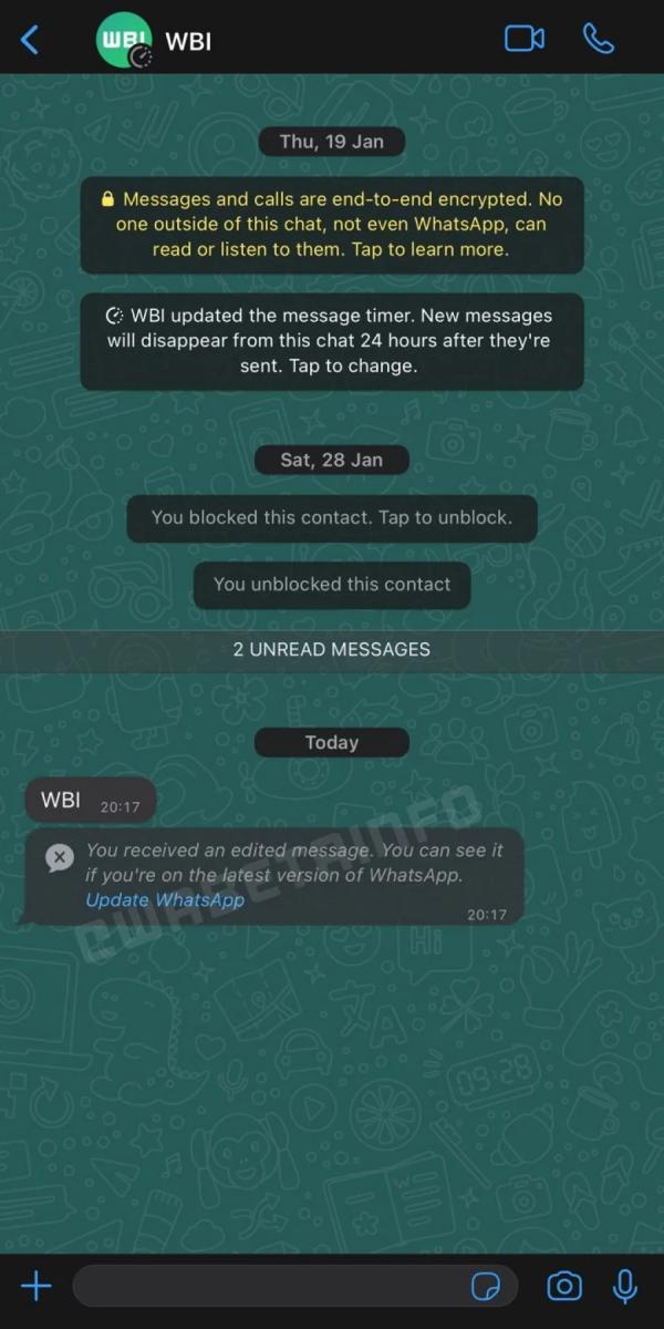 Whatsapp Implementará La Función Más Esperada La Edición De Mensajes 5654