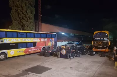 Secuestraron cubiertas y mercadería que tenían un valor total de $ 20 millones