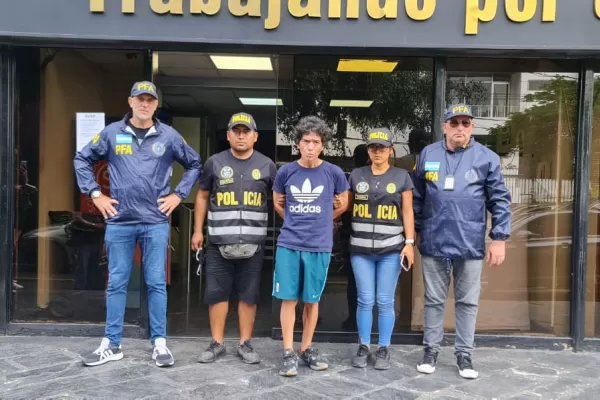 Con la participación de investigadores argetninos, detienen en Perú a un importante narcotraficante