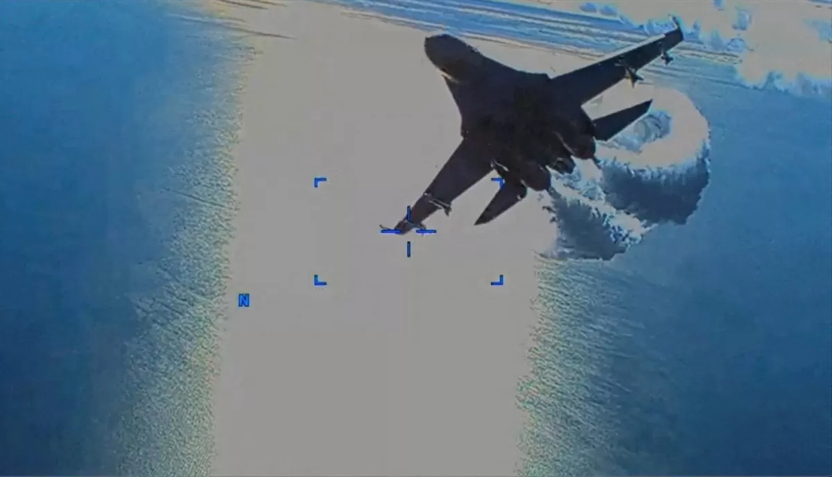 EEUU reanuda los vuelos de drones sobre el mar Negro tras la interceptación rusa