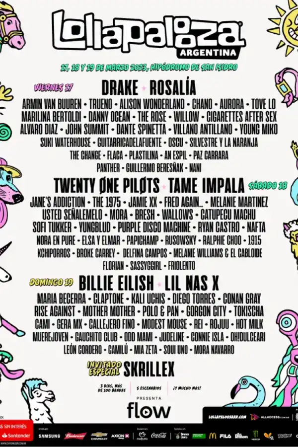 Lollapalooza 2023: se agotaron las entradas, ¿cómo verlo manera online?