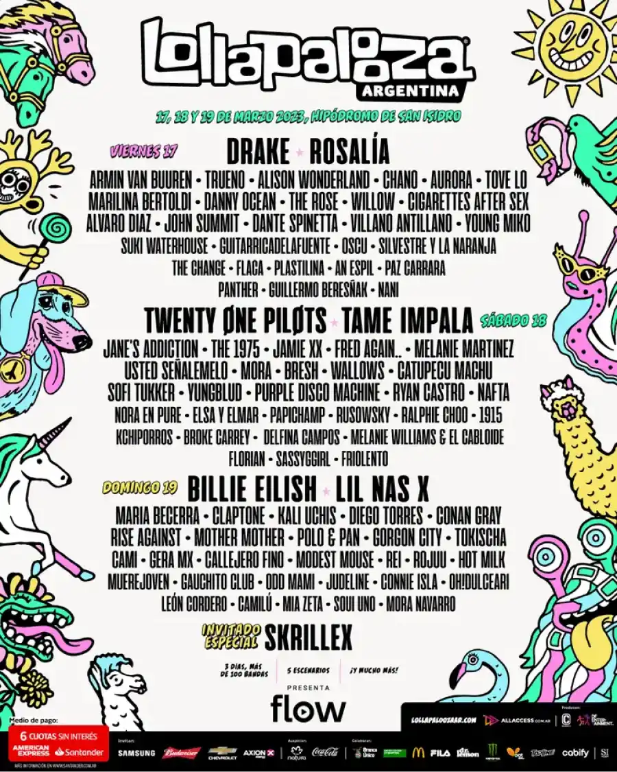 Lollapalooza 2023: se agotaron las entradas, ¿cómo verlo manera online?