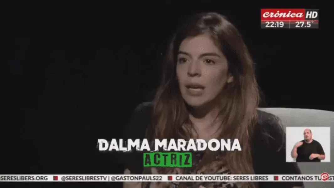 Dalma Maradona se emocionó hasta las lágrimas al recordar las adicciones de Diego: “Lo vi sufrir”