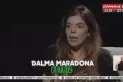 Dalma Maradona se emocionó hasta las lágrimas al recordar las adicciones de Diego: “Lo vi sufrir”