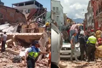 Video: Hay al menos 12 muertos en Ecuador tras un terremoto de 6,8 de magnitud