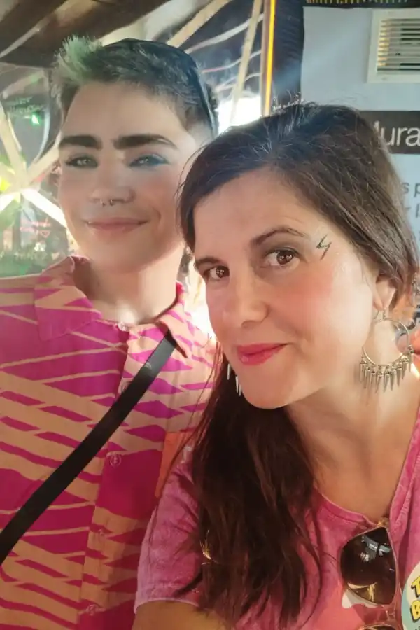 Natura. La experiencia de la marca incluía maquillaje completo. 