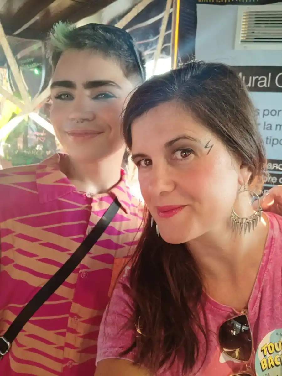 Natura. La experiencia de la marca incluía maquillaje completo. 