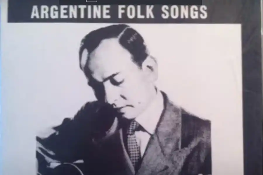 PORTADA. Corvalán grabó un disco larga duración de folclore en Nueva York.