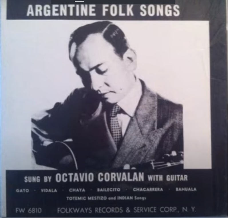 PORTADA. Corvalán grabó un disco larga duración de folclore en Nueva York.