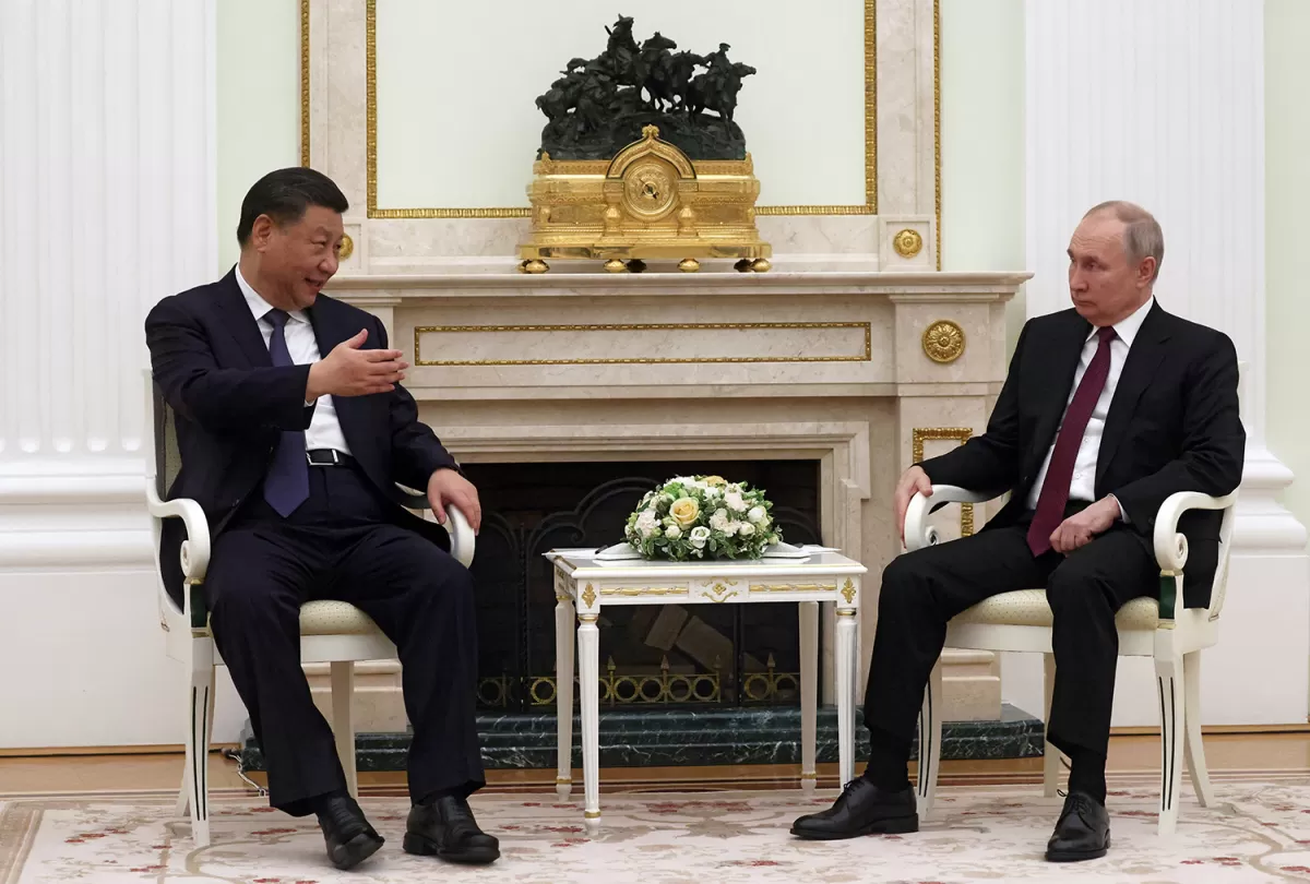 Xi Jinping y Putin, los vecinos se visitan