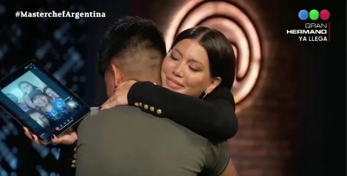 Wanda Nara se mostró muy emocionada por Antonio. Foto: Captura.