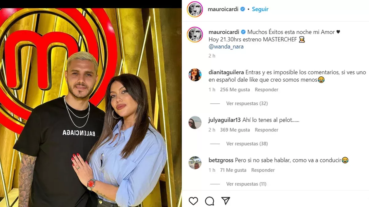 Masterchef: la especial visita que recibió Wanda Nara en los estudios de Telefe