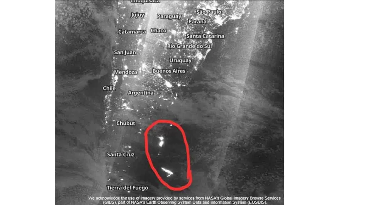 Video: pesqueros chinos depredan sin control el calamar del Mar Argentino