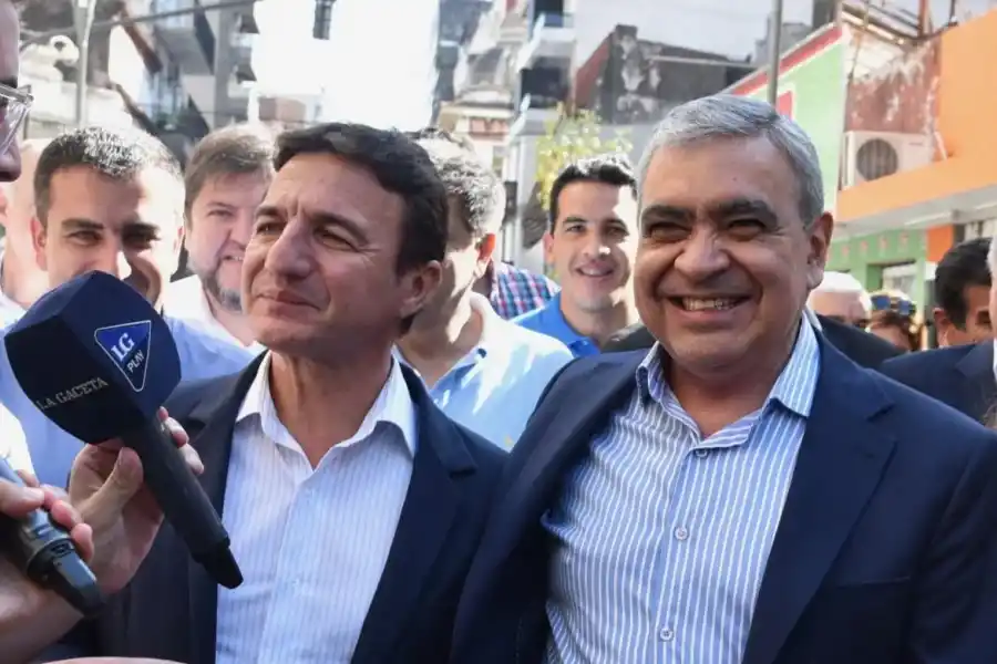 DE JUNTOS POR EL CAMBIO. Roberto Sánchez y Germán Alfaro. Foto de Facebook