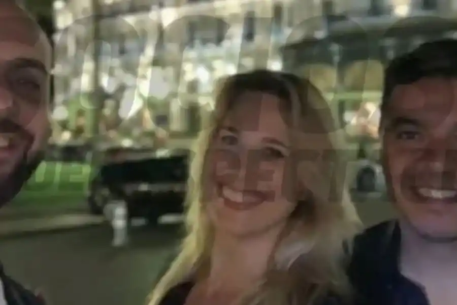 Se filtró la foto que confirma el romance de Marcelo Gallardo y Alina Moine. (Foto: captura de pantalla Socios del Espectáculo).