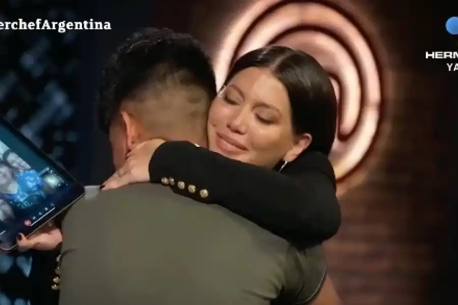 Wanda Nara se mostró muy emocionada por Antonio. Foto: Captura.