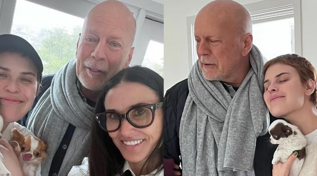 Bruce Willis y Demi Moore tienen tres hijas en común 