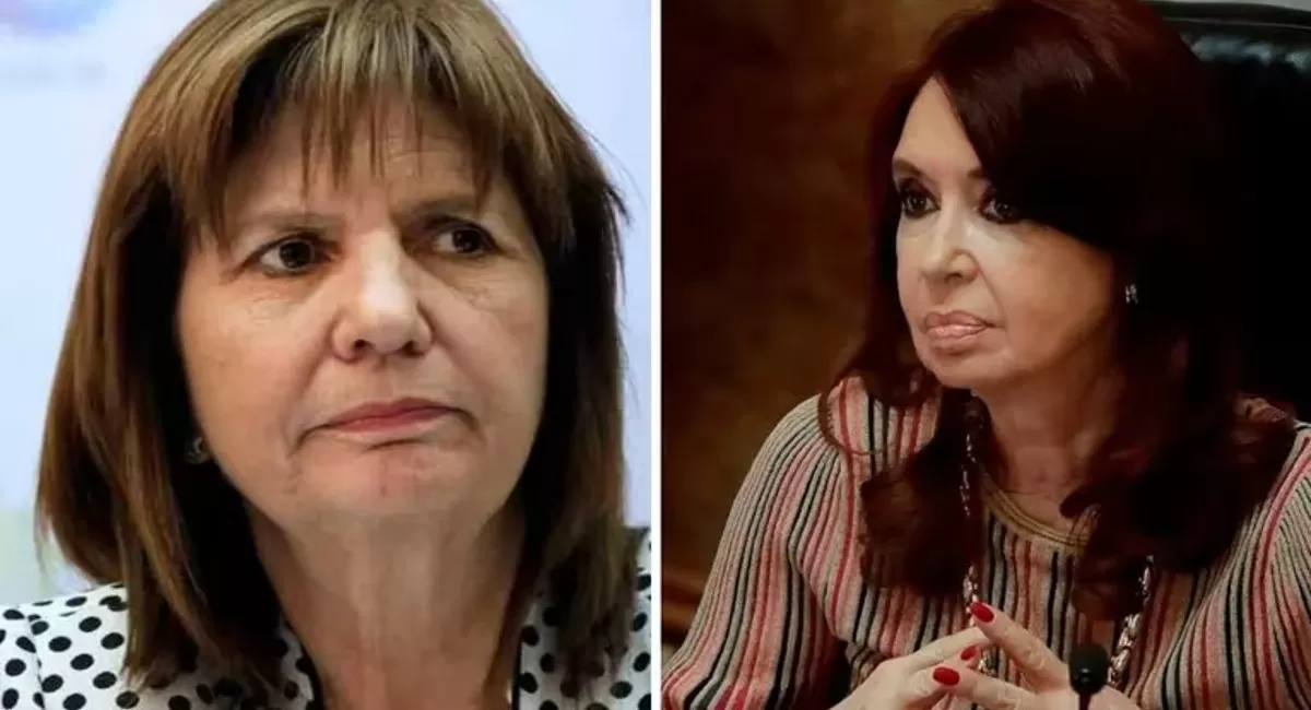 Patricia Bullrich y Cristina Kirchner.