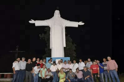 Tucumán tiene un nuevo Cristo Redentor en el acceso a Sargento Moya