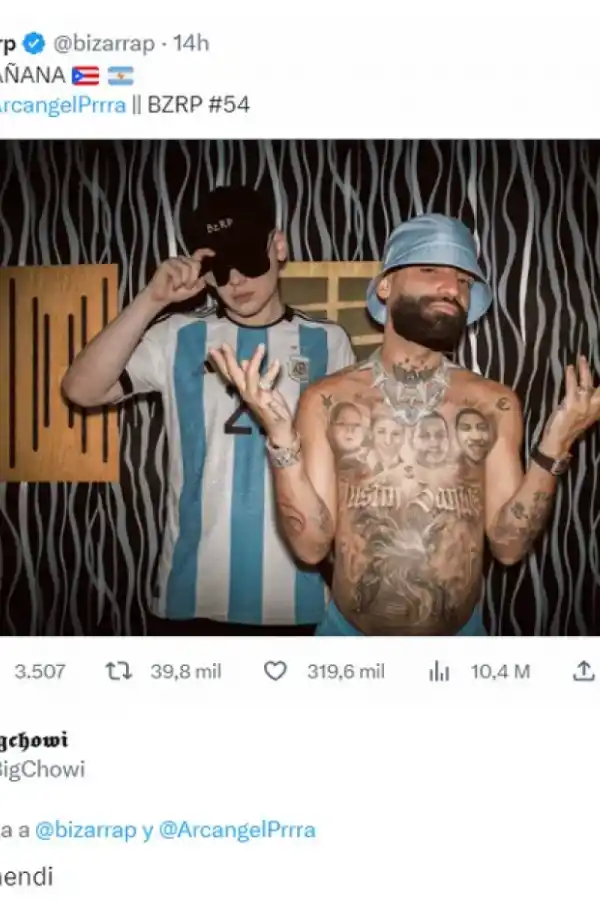 Bizarrap estrena su Music Session #54 y en redes sociales creen que será con un jugador de la Selección Argentina