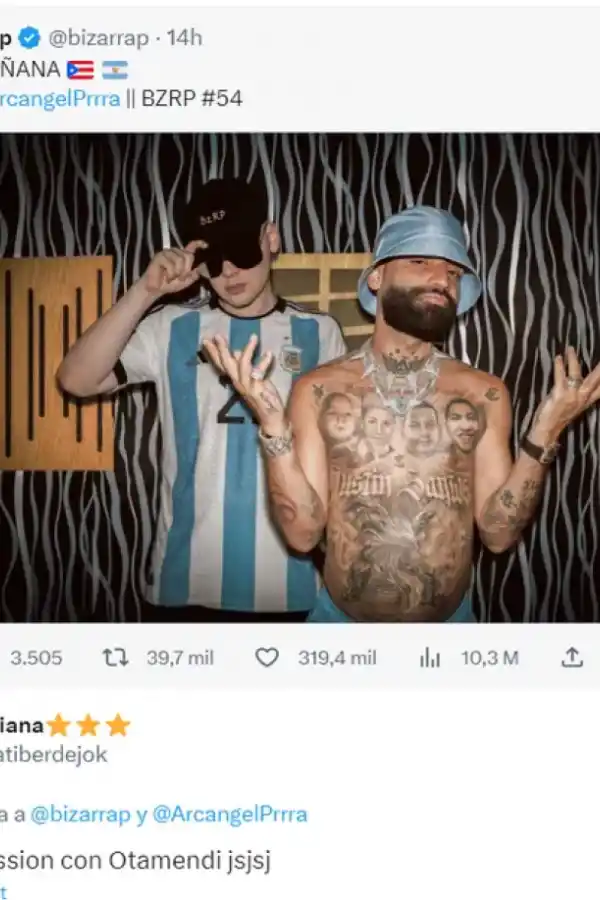Bizarrap estrena su Music Session #54 y en redes sociales creen que será con un jugador de la Selección Argentina