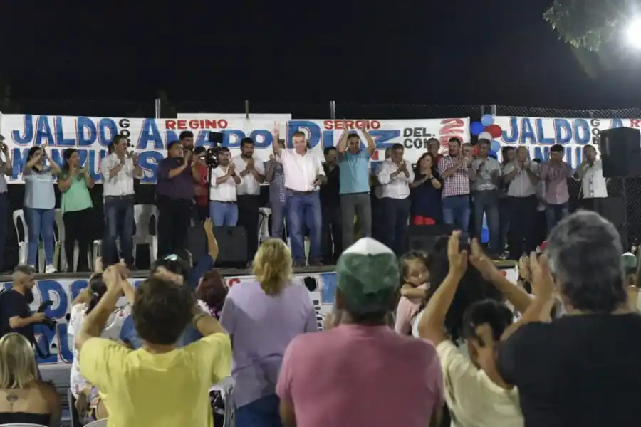 Jaldo: “Este 14 de mayo hay que elegir a quienes los acompañaron en las buenas y en las malas”