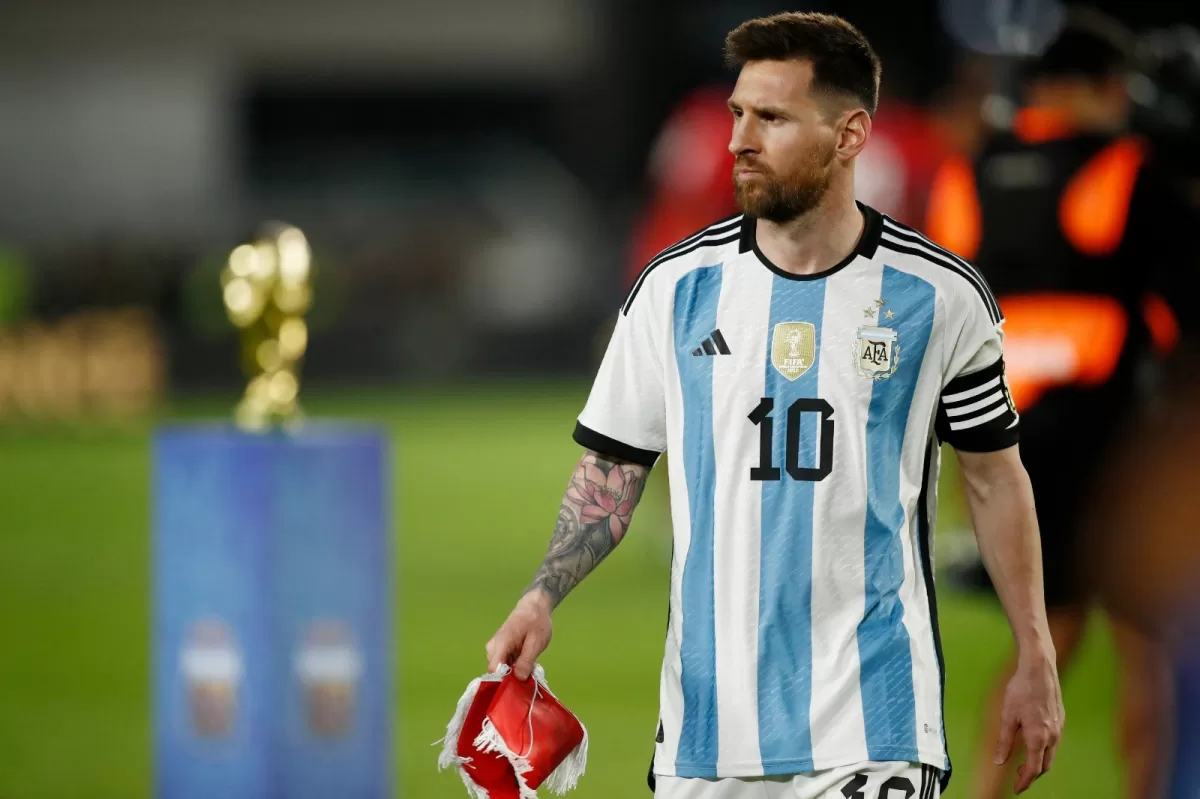 ¡IMPARABLE! El capitán de la Selección argentina rompió un nuevo récord en su carrera profesional. FOTO DE REUTERS.