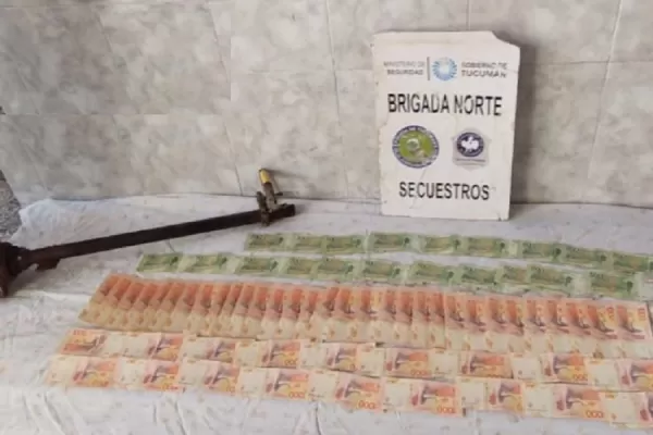 Lomas de Tafí: Recuperan una importante suma de dinero robado