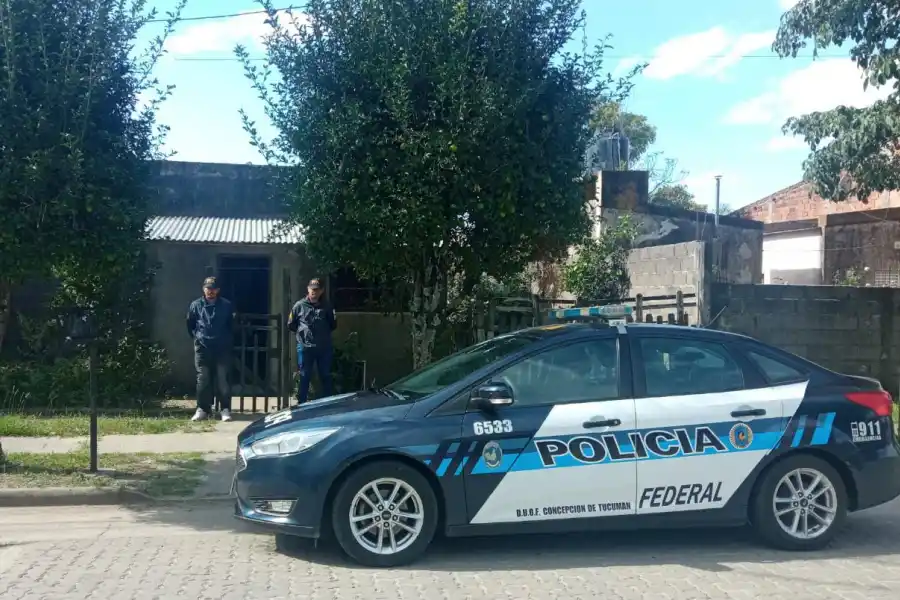 EL CASO. Otro allanamiento de los agentes federales.