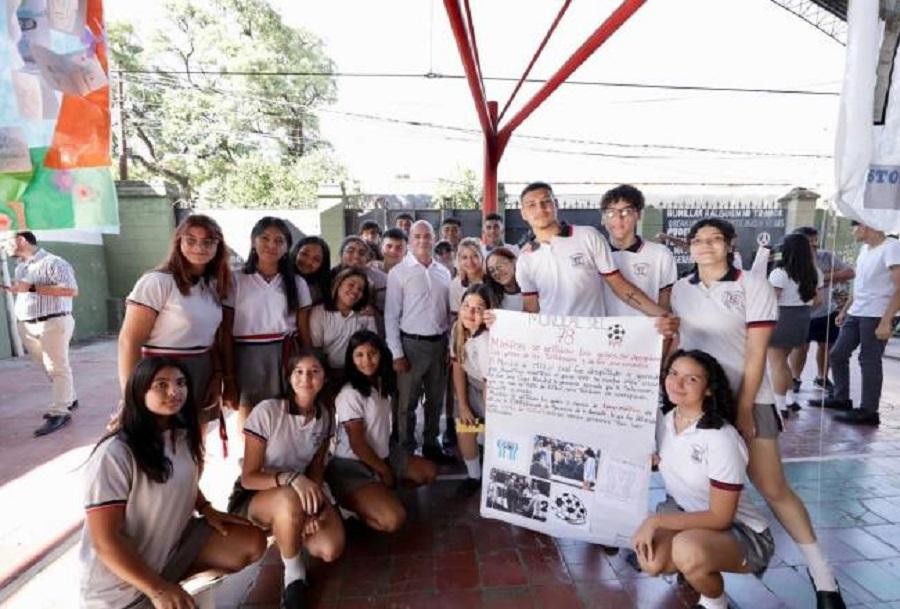 “Today all the schools in Tucumán remember and build the future”