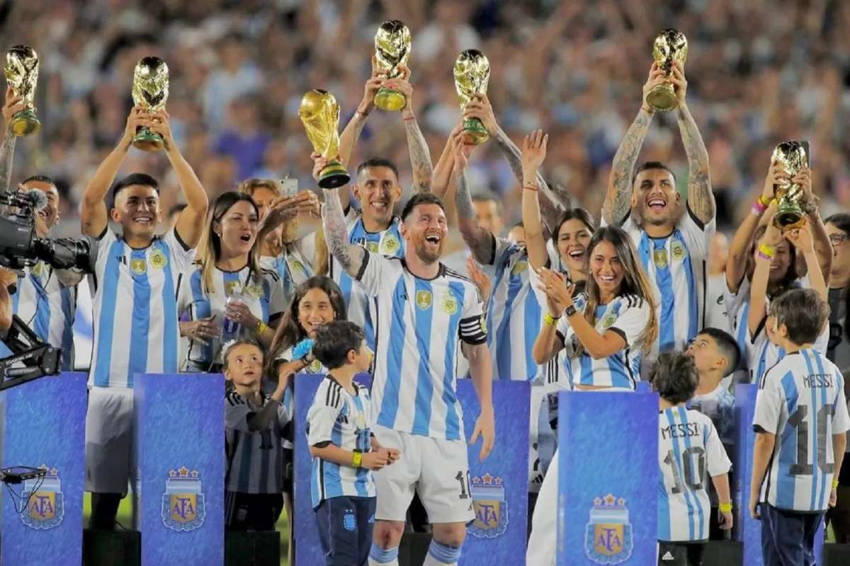Messi: Tengo una felicidad inmensa de ver a todo el pueblo argentino disfrutando