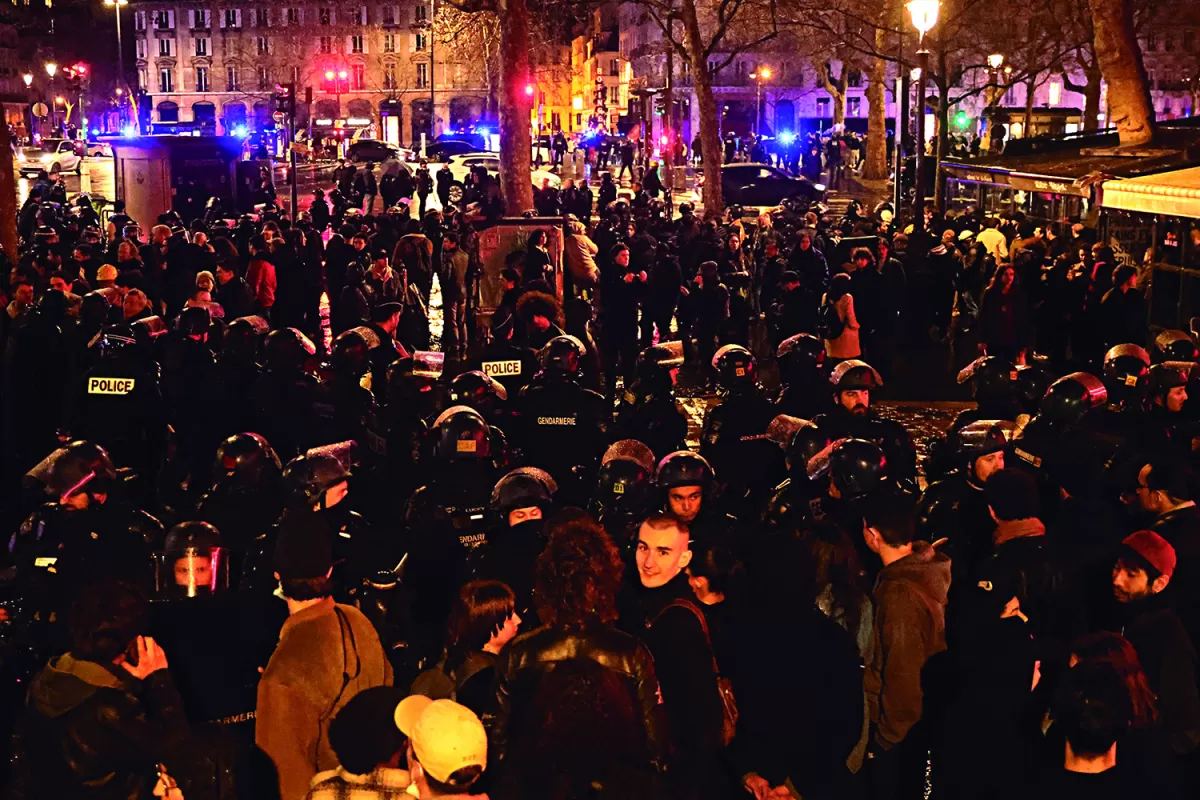 Las protestas sindicales en Francia movilizaron a 3,5 millones de personas