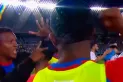 Video: jugadores de Panamá hacen “piedra, papel y tijera” para quedarse con una camiseta argentina