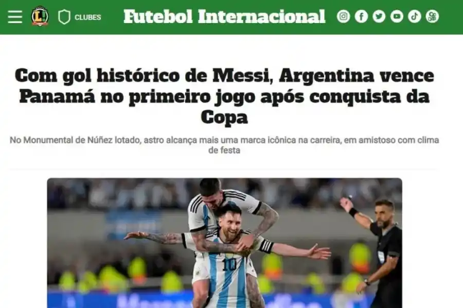 Cómo fue la repercusión de la prensa internacional de los festejos de la Selección Argentina