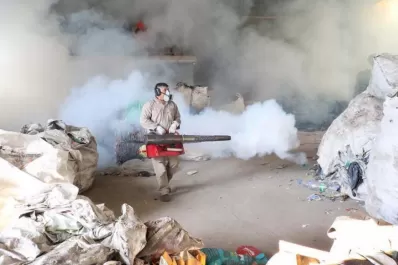 La mitad de las casas tiene criaderos de mosquitos