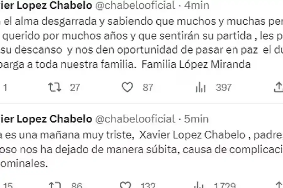 Falleció Xavier López “Chabelo”, el famoso actor de la televisión mexicana