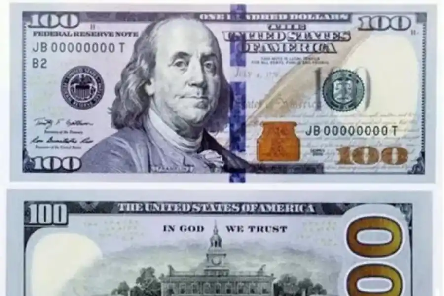 Nuevo billete de 100 dólares: cuáles son las características y cómo detectar uno trucho