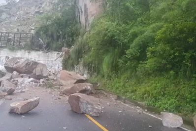 Habilitaron el tránsito en la ruta 307 tras el derrumbe en el Fin del Mundo