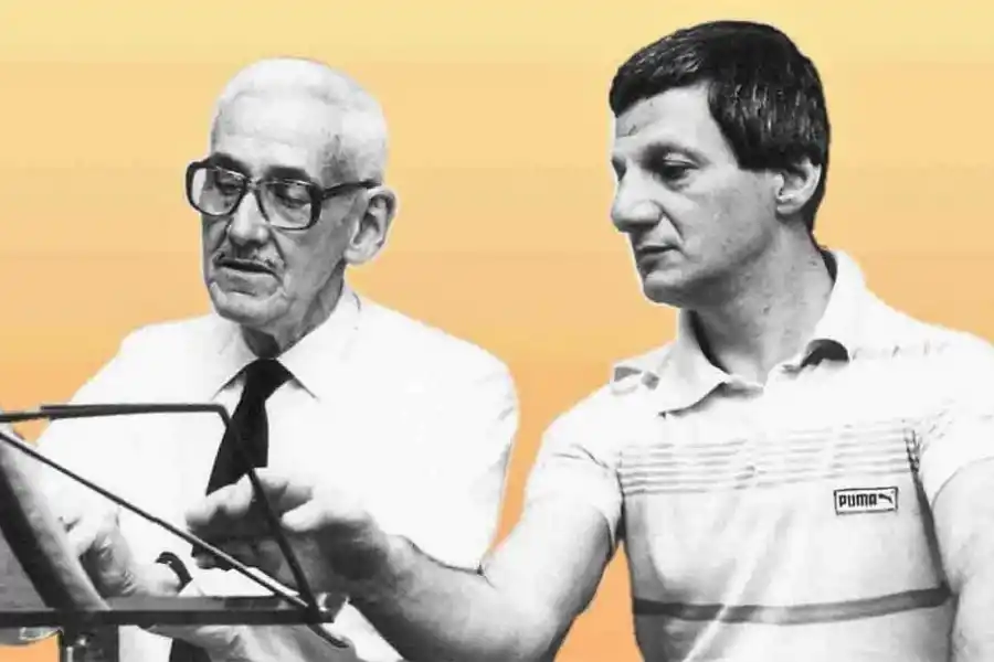 EN PLENA ACCIÓN. Carlos Vilo desarrolla una intensa actividad en el canto, desde donde difundió la obra de Carlos Guastavino en todo el mundo. 