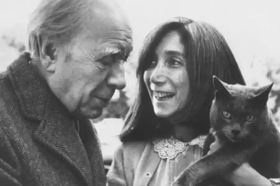 María Kodama se casó con Jorge Luis Borges unos meses antes de su muerte.