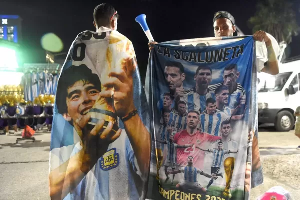 Video: Así fue la llegada de Lionel Messi y la Selección argentina a Santiago del Estero