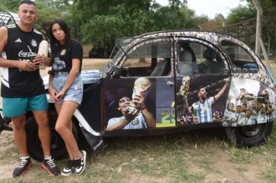 De Moreno a Santiago: la historia de la “Scaloneta” que recorre el país siguiendo a la Selección