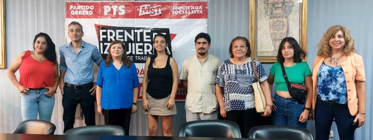 El Frente de Izquierda Unidad presentó sus candidatos para las próximas elecciones
